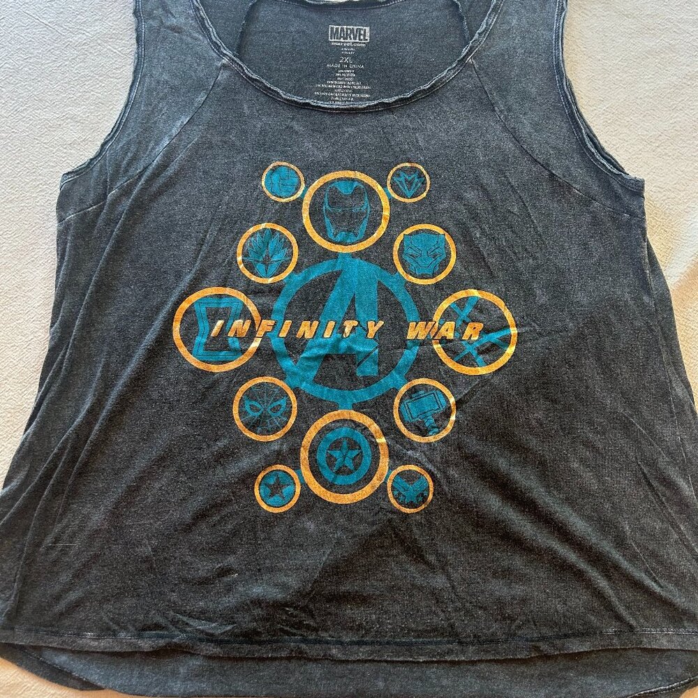 Marvel | Women's Infinity War Tank Top Size 2XL
